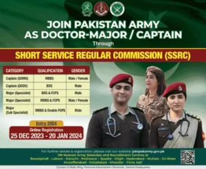  Join Pak Army Advertisement