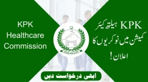 KPK Healthcare Commission Jobs 2024