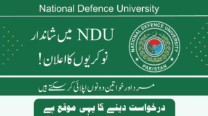 National Defence University Islamabad 2024 Jobs