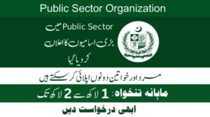 Public Sector Organization Jobs 2024 Pakistan